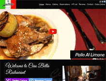 Tablet Screenshot of ciaobellavancouver.ca